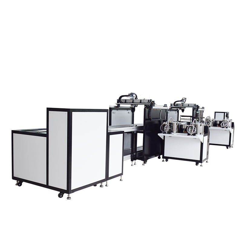 全自动在线式点胶回流线