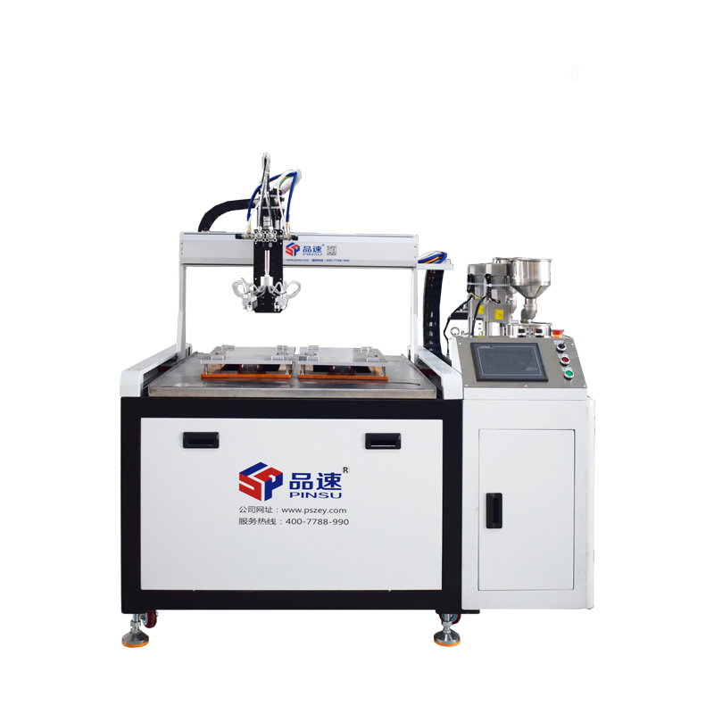 AB胶落地式自动点胶机（带振动盘）   